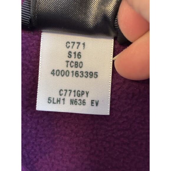 THE NORTH FACE Winter Jacket Womens L Purple Full Zip Windwall Outdoor Gorpcore - Picture 12 of 16